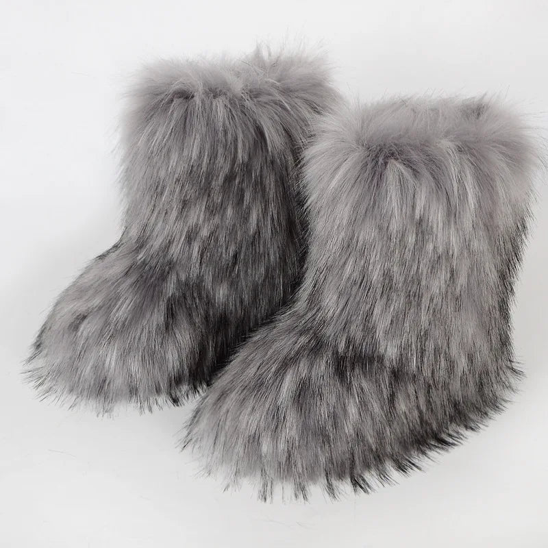 FluffySlipBoots™ Pluizige Vegan Cozy Laarzen