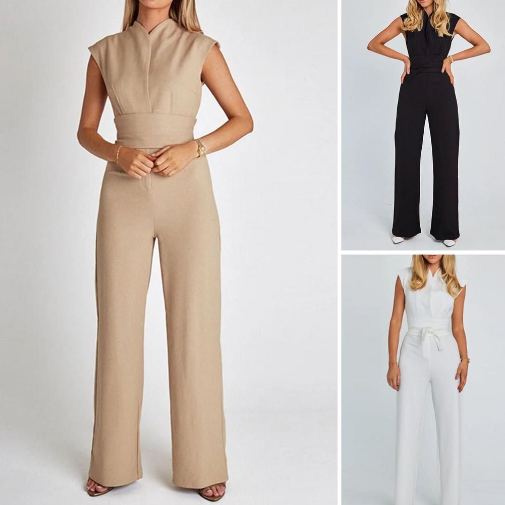 Olivia™ - Jumpsuit med vida ben