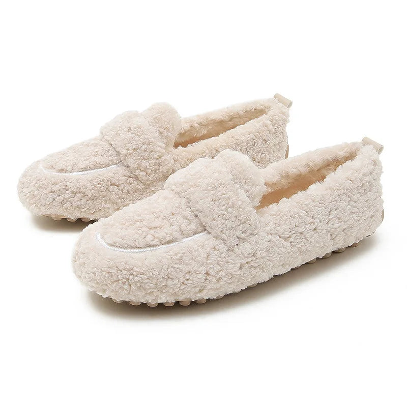 Veala | Cosy Warm dames loafers