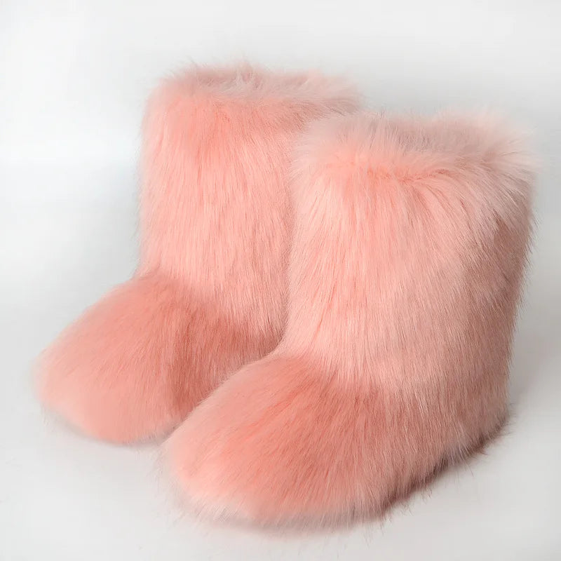 FluffySlipBoots™ Pluizige Vegan Cozy Laarzen