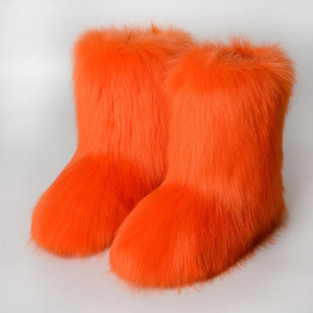 FluffySlipBoots™ Pluizige Vegan Cozy Laarzen