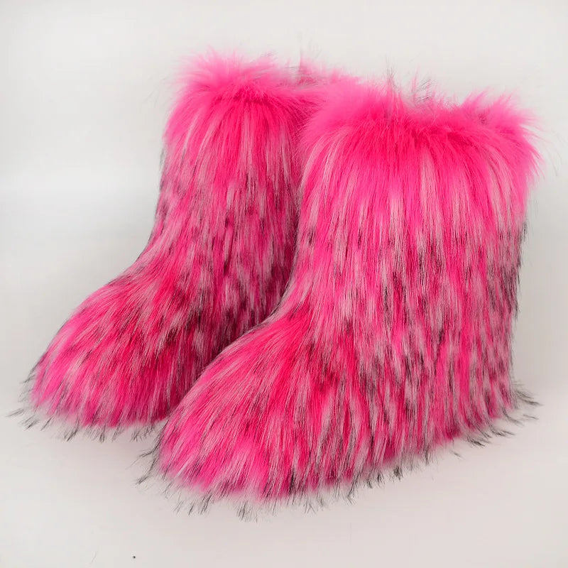 FluffySlipBoots™ Pluizige Vegan Cozy Laarzen