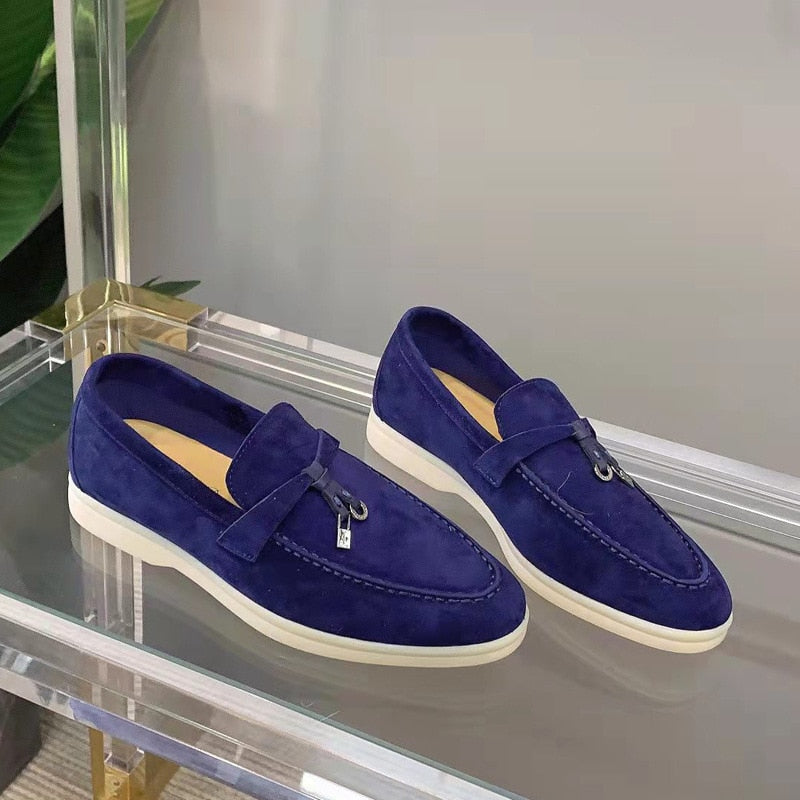 Veala | Elegante Suède Loafers voor Vrouwen