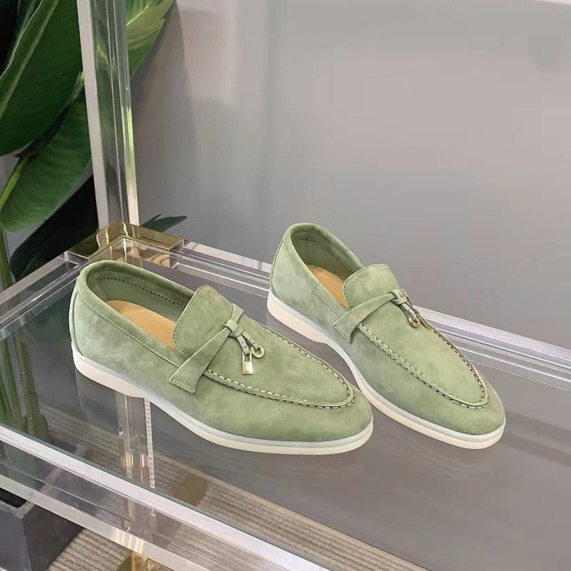 Veala | Elegante Suède Loafers voor Vrouwen