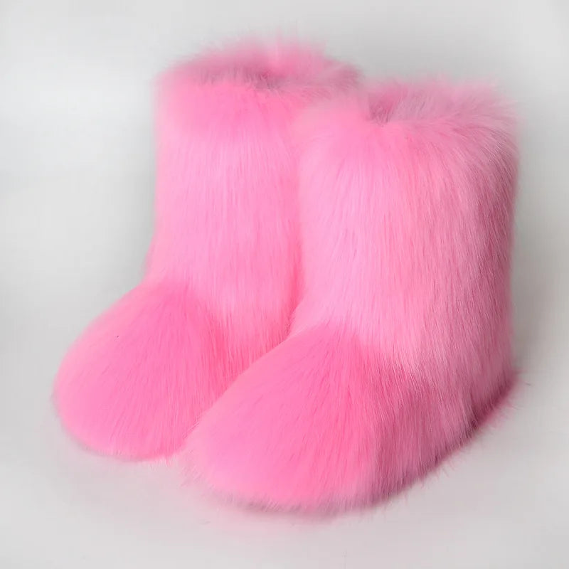 FluffySlipBoots™ Pluizige Vegan Cozy Laarzen