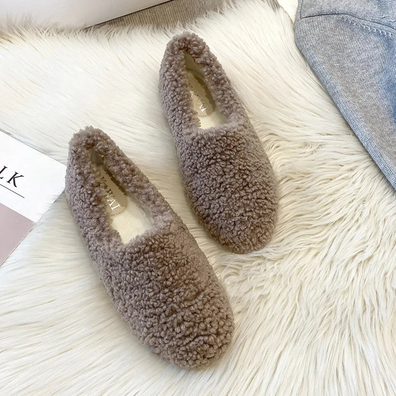 Veala | Cosy Warm dames loafers