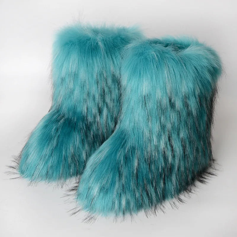 FluffySlipBoots™ Pluizige Vegan Cozy Laarzen