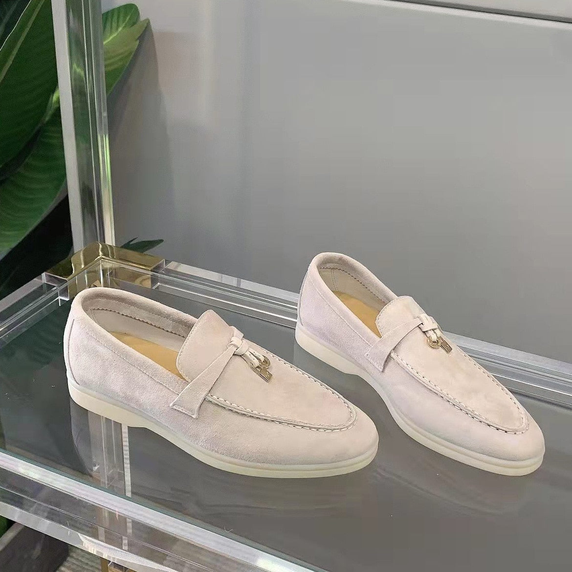 Veala | Elegante Suède Loafers voor Vrouwen