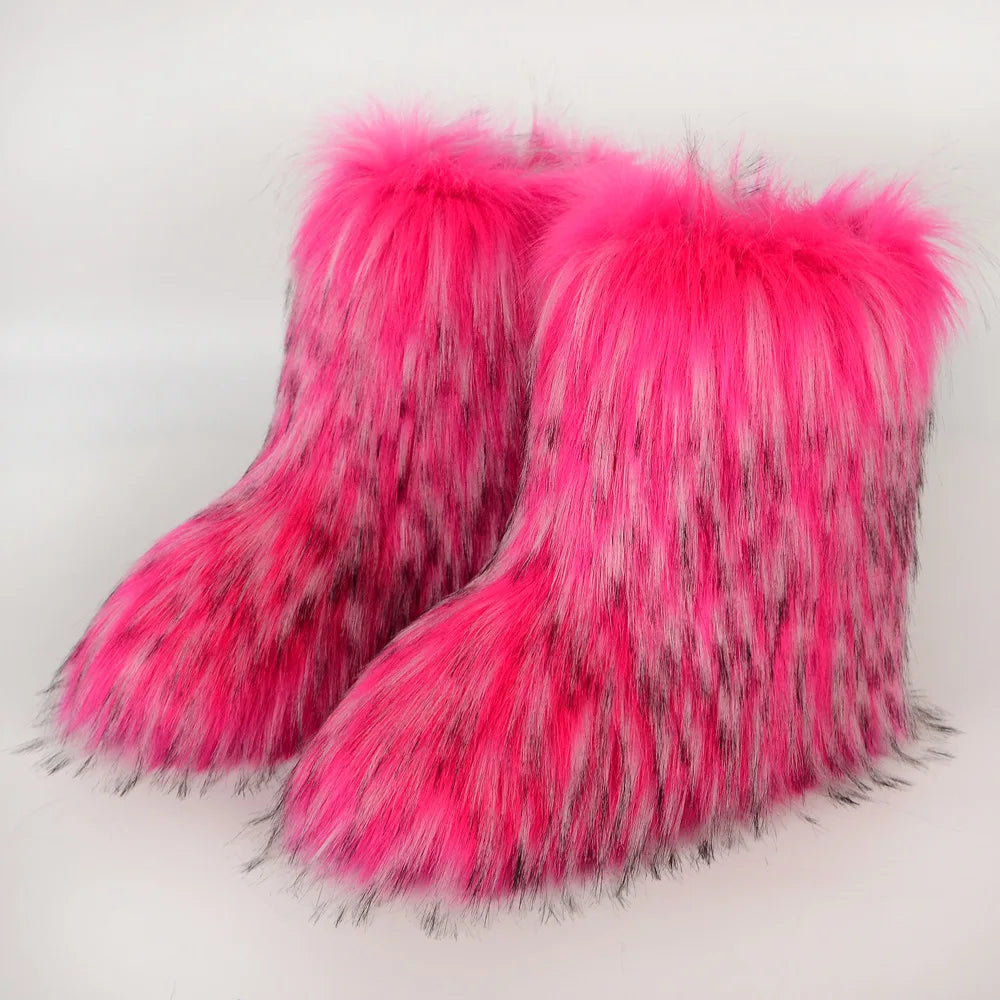 FluffySlipBoots™ Pluizige Vegan Cozy Laarzen