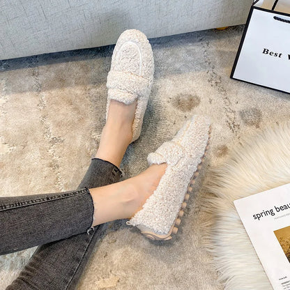 Veala | Cosy Warm dames loafers