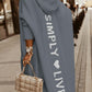 Luca Vita™- Dames Simply Live oversized vest