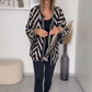 Herfstcardigan met patroon