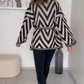 Herfstcardigan met patroon