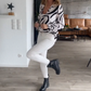 Herfstblousje met print