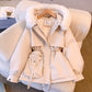 | Blouson d'hiver avec capuche en fourrure
