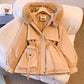 | Blouson d'hiver avec capuche en fourrure