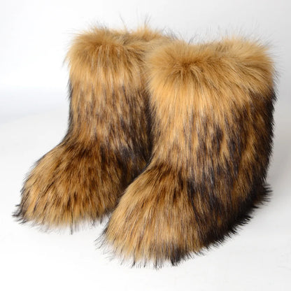 FluffySlipBoots™ Pluizige Vegan Cozy Laarzen