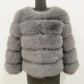 Manteau femme Cripes | Manteau douillet en fausse fourrure : manteau de vison élégant pour femme