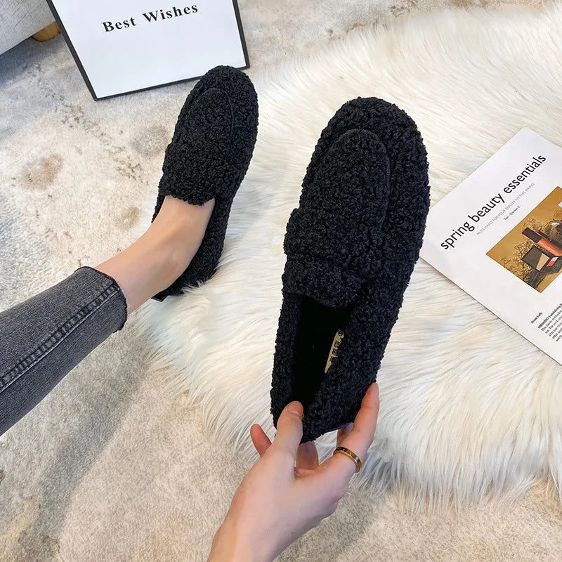 Veala | Cosy Warm dames loafers