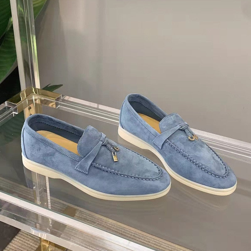 Veala | Elegante Suède Loafers voor Vrouwen