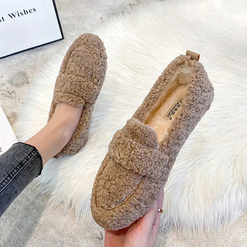 Veala | Cosy Warm dames loafers