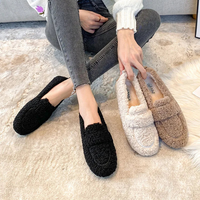 Veala | Cosy Warm dames loafers