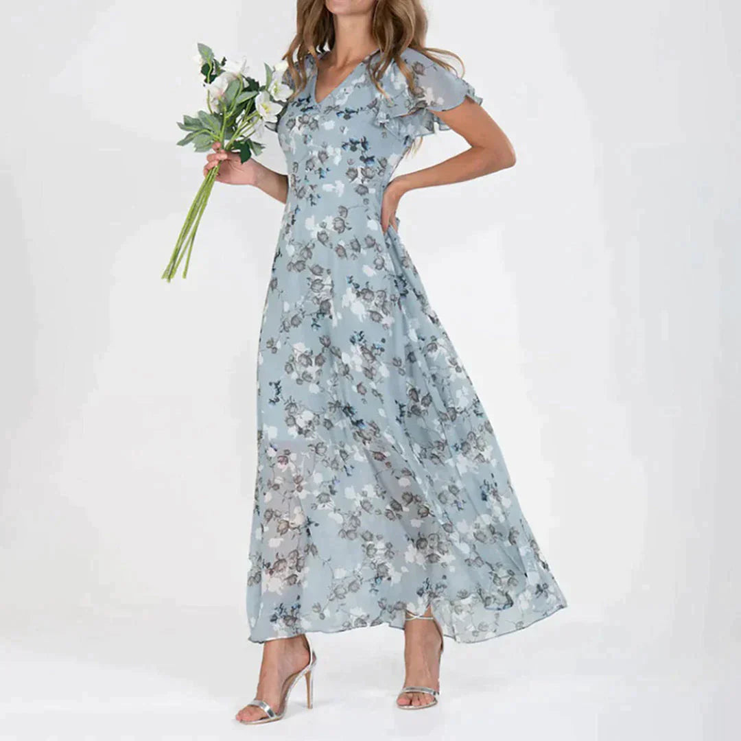 GABRIELLE - Robe à fleurs élégante