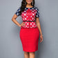 Jaylin | Laten we naar het werk gaan Peplum