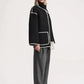 Grace | Comfy Sjaal jas met vollemouwen