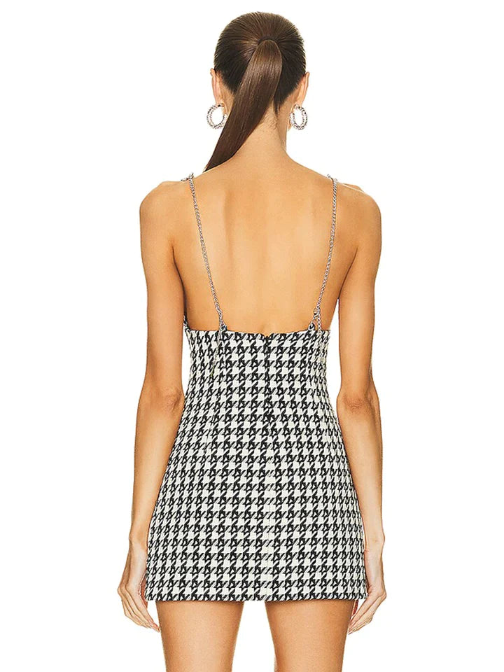 Victoria | DAMES HOUNDSTOOTH JURK