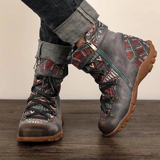 Gina Ravelli™ - Bohemian Stijl Dames Booties