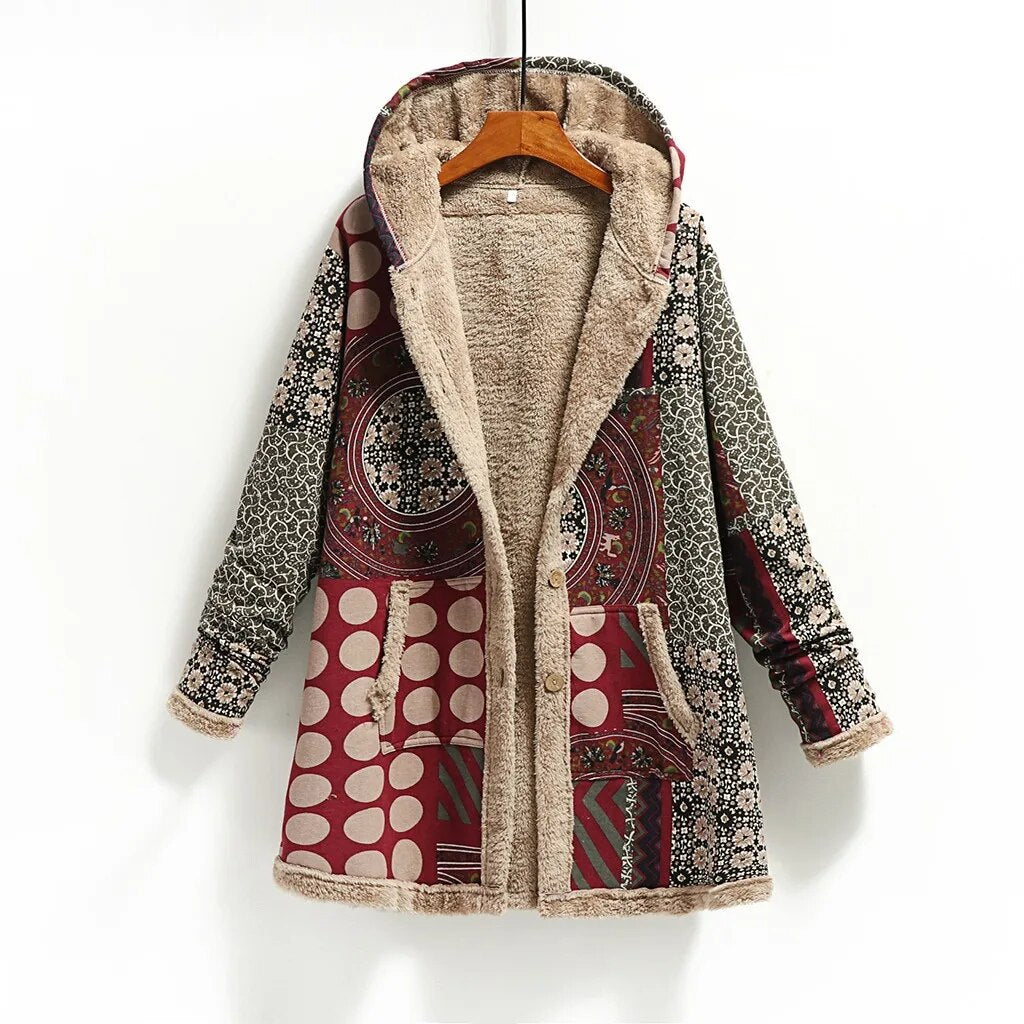 MAINE - GILET À CAPUCHE VINTAGE |