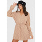 Rachael | Feeling Fortunate Polka mini-jurk