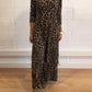 Elegante maxi jurk met lange mouwen