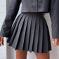 Senne | Elegante Geplooide rok & vacht set