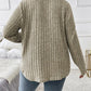 Effen kleur blouses met lange mouwen