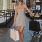 TascaElegante™ Strapless Zakken Jurk