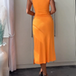 Froukje | Elegante Stijlvolle jurk zonder mouwen