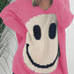 Lilly | Elegante smiley trui met lange mouwen