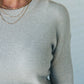 Gebreid sweatshirt in een effen kleur