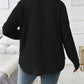 Effen kleur blouses met lange mouwen