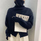 CRIPES - Rollkragenpullover für Frauen mit Knöpfen