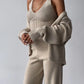Dianne | Comfy gebreide driedelige set