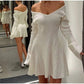 Cripes Robe d'été à épaules découvertes