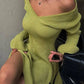 Cripes Robe d'été à épaules découvertes