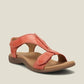 Kathrin - Eté 2023 Chaussures en cuir avec sandales réglables