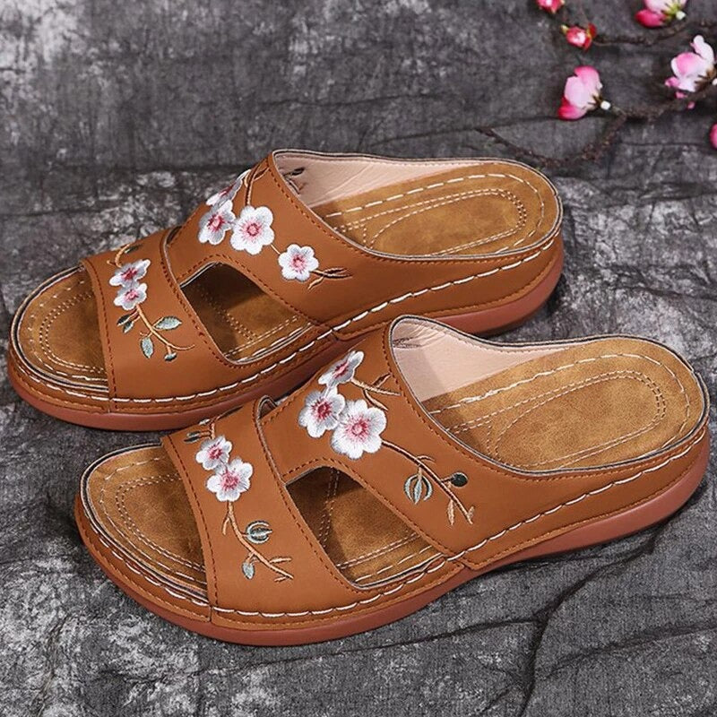 Veala | Blossom Comfort Ortho Bloemensandalen