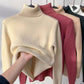 CRIPES Rollkragenpullover - Merino Wolle und Fleece-Futter