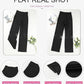 Cripes Taille haute avec boutons et poches multiples Pantalon décontracté à jambe droite