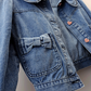 CRIPES - Damaris Premium Vintage Denim Jacke